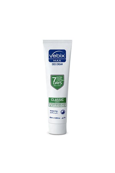 Vebix Vebix Classic Deodorant Cream - 25 ml