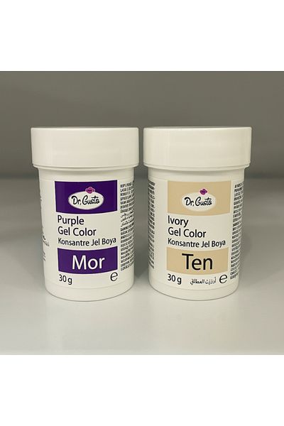 Dr. Gusto Purple Skin 30 Gr, Gel Food Coloring Set of 2