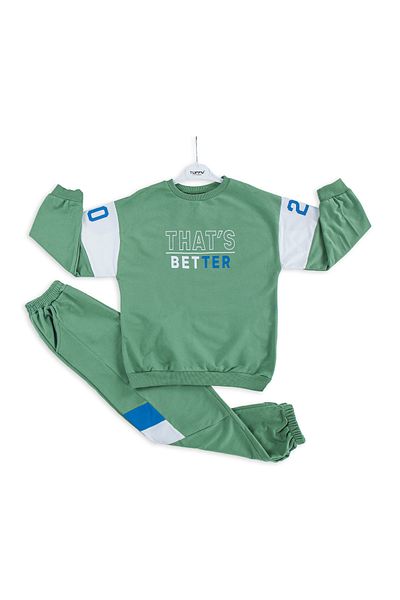 Harika KIDS Σετ φόρμας Boy Better Printed Basic Oversize