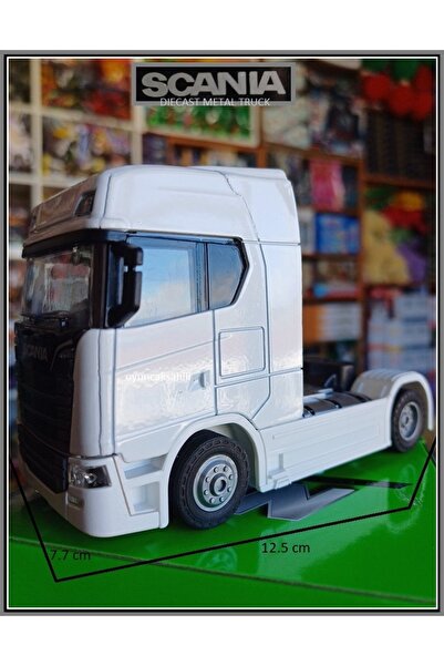 OYUNCAKSAHİLİ SCANİA V8 R730 METAL TIR KAFASI AÇILIR ÖNE YATAR SCANIA TAŞIYIC...