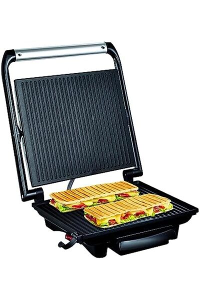 TEFAL Inicio Panini Grill, 2000 Watts, Multi-Colour, Stainless Steel/Plastic, Gc241D28