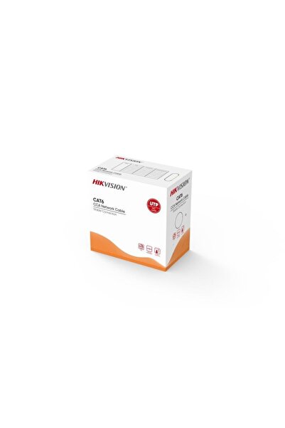 Universal كابل شبكة HIKVISION DS-1LN6UU/CCA 305 MT U/UTP CAT6 رمادي 23 AWG