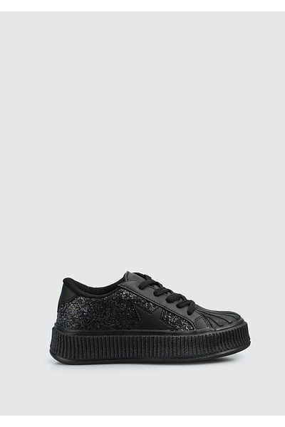 Kiddo Black Girls Sneaker