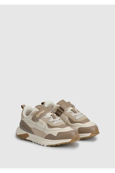 Kiddo Boys' Cream Sneakers
