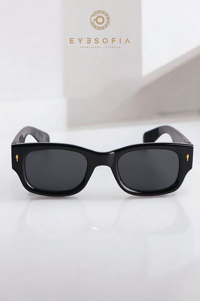 Eyesofia Rens Unisex Black 2025 New Season Sunglasses