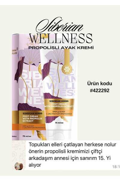 Siberian Wellness Propolisli Ayak Bakım Kremi (75 ml)