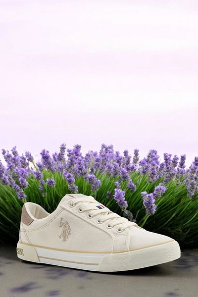 U.S. Polo Assn. A 145446218   White Women's Sneaker