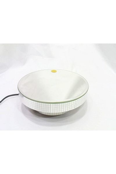 STAND MARKET حامل دوار مرآة كهربائي فضي
