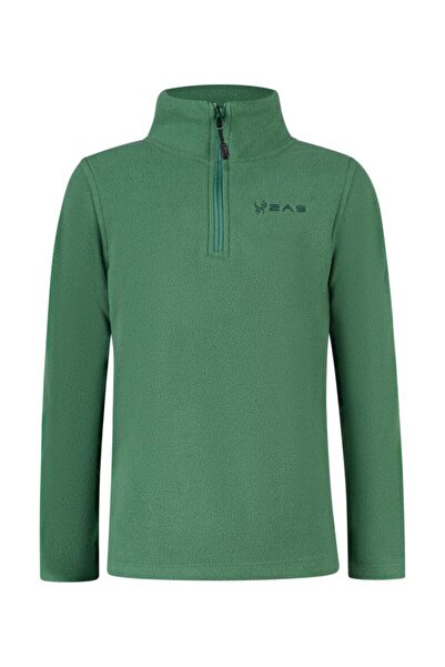 2AS Potra Yarım Fermuarlı Çocuk Polar Sweatshirt Lacivert