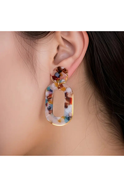 byozanyılmaz Colorful Plastic Earrings