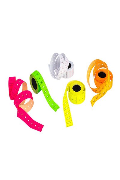 KRAF 36 Pieces 12X21 Motex Phosphorescent Orange Price Tag