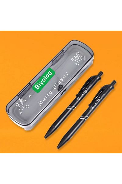 gifttime Ballpoint and Tip Pencil Set with Gift Design Box Special for Biologists