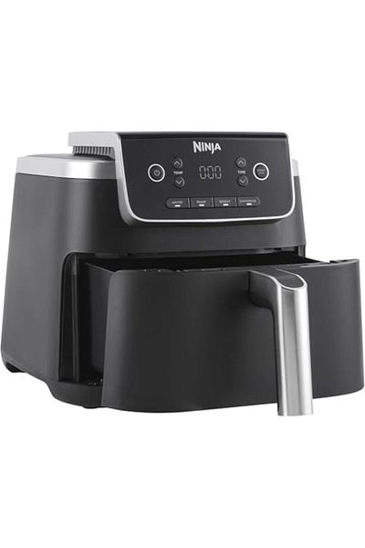 NINJA Air Fryer PRO 4.7L, Single Drawer, 4-in-1, Air Fry, Roast, Reheat, Dehydrate, Cooks 1-2Portion