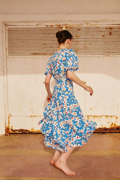 Natavanbutık FLOWER PATTERNED DRESS