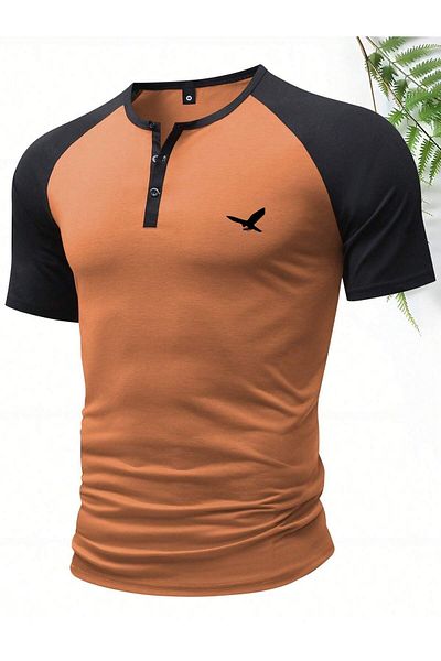 PENTHİLUS Short-Sleeved T-Shirt and Shorts for Men, Suitable for Leisure Sports, Travel and Camping