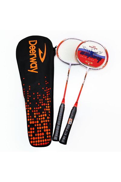 Generic badminton rackets set 2pcs with bag