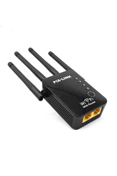 gaman 300Mbps Uzun Menzilli WiFi genişletici 4 harici anten ile 2.4Ghz Kablosuz Sinyal Güçlendirici