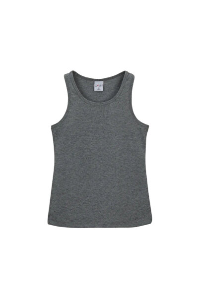 LOVETTI BlacK GraY Basic Swimming TanK Top for Girl
