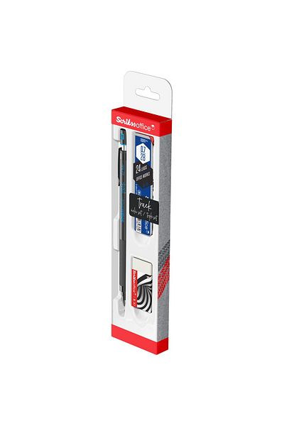 Scrikss Track Set of 3 Mechanical Pencils 0.7 mm Blue