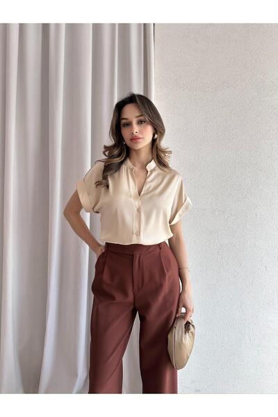 Mooi Butik Cella Shirt 2093 - Cream