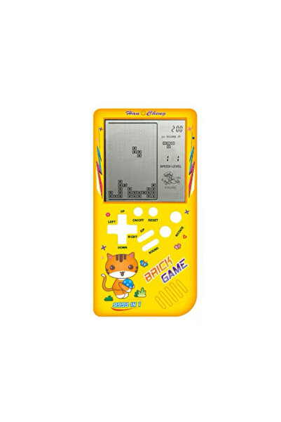 VOOKA Nostalji El Atarisi Vintage 9999 Oyunlu Şarj Edilebilir Piili Renkli Oyun Sesli El Atarisi Mobil