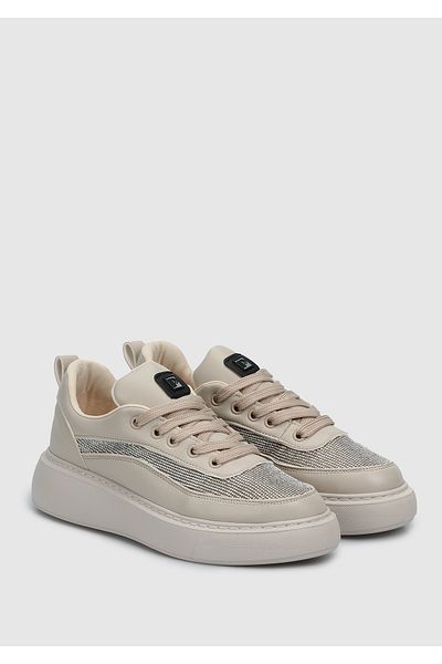 Provoq Beige Women's Sneaker