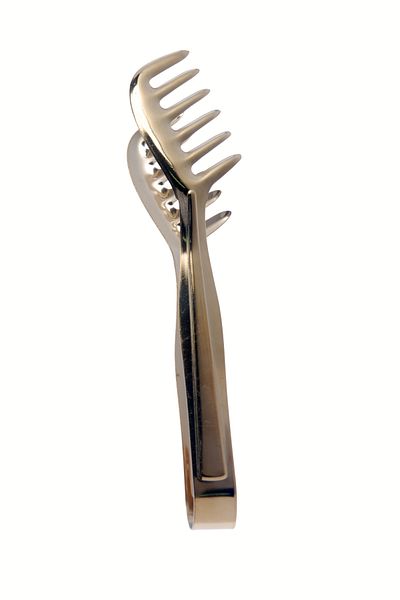 rubihome Set of 3 Steel Gold Tongs