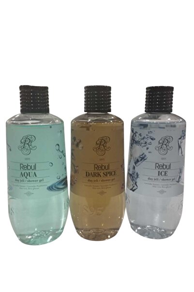 Rebul Ceylin 500 ml Aqua-Dark-Ice 3'lü Duş Jeli