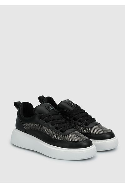 Provoq Black Women's Sneaker