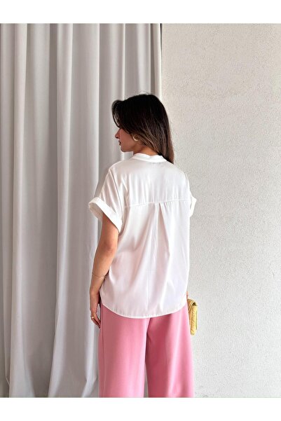 Mooi Butik Cella Shirt 2093 - White