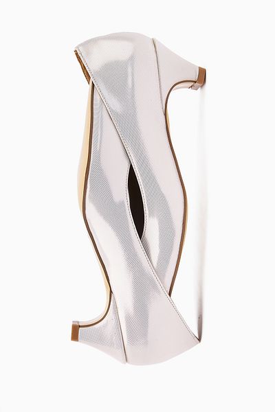Limoya Nino Ecru Short Heeled Women's Stiletto Shoes