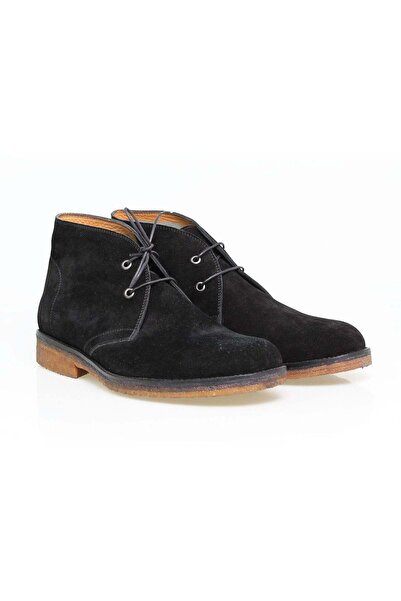Butik ΜΑΥΡΟ ΧΡΩΜΑ ΑΝΔΡΙΚΕΣ ΜΠΟΤΑΚΙΑ ΑΠΟ ΓΝΗΣΙΟ ΔΕΡΜΑ ΣΟΥΕΤ ΜΕ ΔΑΝΤΕΛΑ