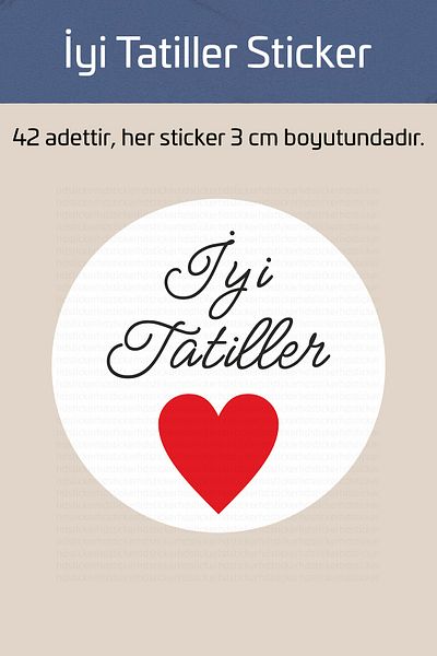 hdsticker 42Pcs 3cm Good Holidays Burning Sticker, Teacher's Sticker of the Belly and Graduation Souvenir School Gift