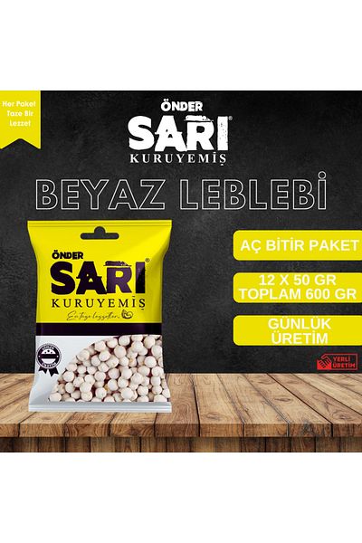 Önder Sarı Kuruyemiş White Bean Nuts 50 Gr