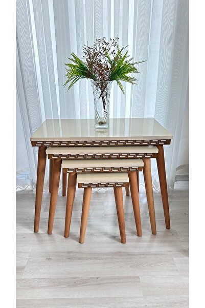 Dekor Lüx 4lü zigon sehpa