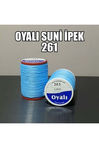 OYALI Artificial Silk No:261 6 Layer Needle Embroidery Thread