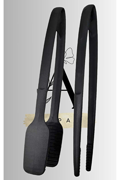 ALPAR Deluxe Service 220C Durable 2-Piece Tongs Set: Grilling & Tweezers Tongs Set