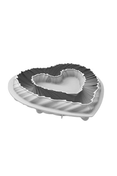 silikomart Mold silicon 3D inimă, Heartbeat, 250x220x52h mm