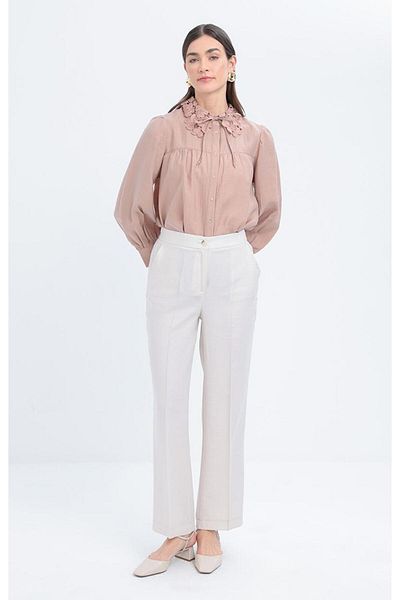 ALLDAY Pocketed Pipe Leg Trousers 24Ds77098Al0