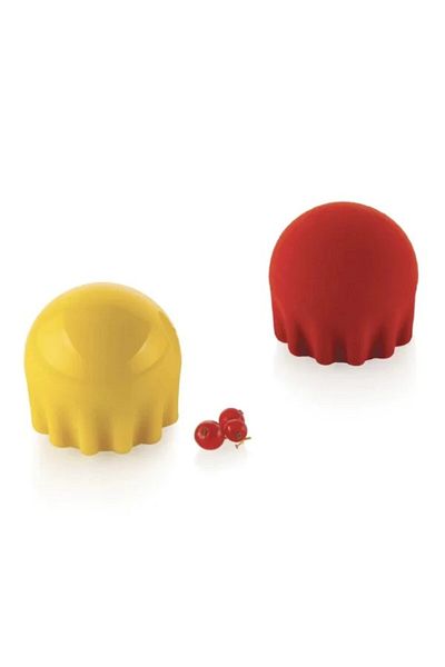 silikomart Formă de silicon pentru prăjituri monoporționale, Meduse, 8 cavități, ø58x56h mm