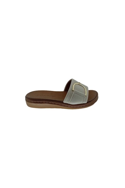 Kadın Deri Terlik CB25YT-35304-BİB