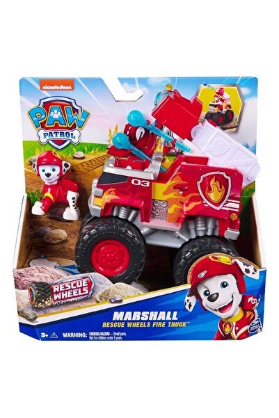 PAW PATROL Rescue Wheels Temalı Araçlar Marshall