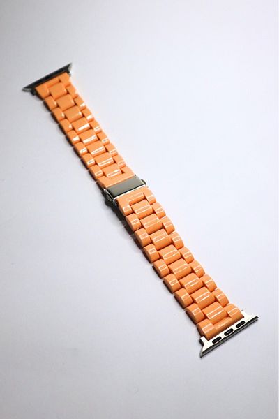 Generic Resin Bracelet Compatible With Apple Watch Straps 42/44/45/49 Mm, Mens And Women's Strap Band