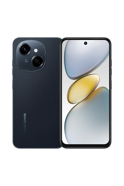 TECNO Tecno Mobile KL4 Spark Go 1 4GB RAM, 128GB Storage, 4.5G Network, Startrail Black