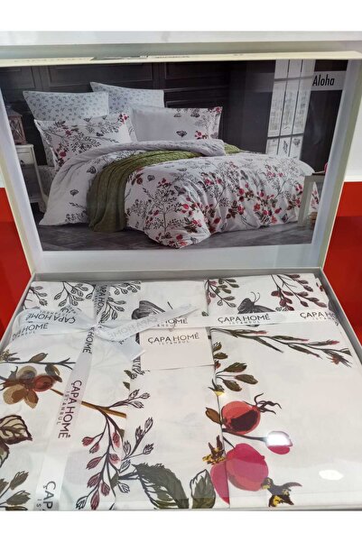Çapa Home %100 COTTON ÇİFT KİŞİLİK PREMİUM KALİTE NEVRESİM TAKIMI
