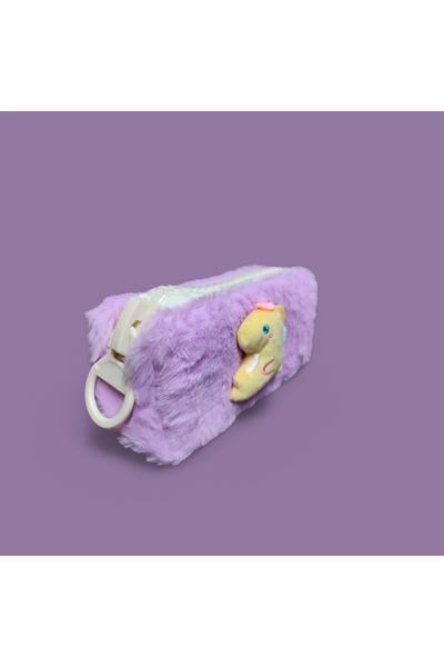 akkuş Pliš dino velika pernica sa zatvaračem Kutija za olovke - šminka Torba ...