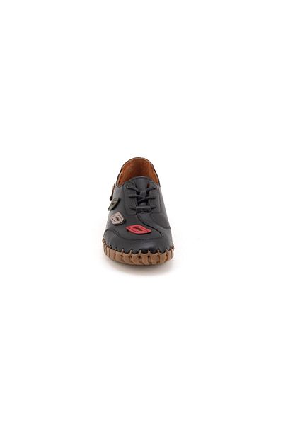 Venüs 2010727   Women's Genuine Leather Lace-Up Comfort Casual Shoes