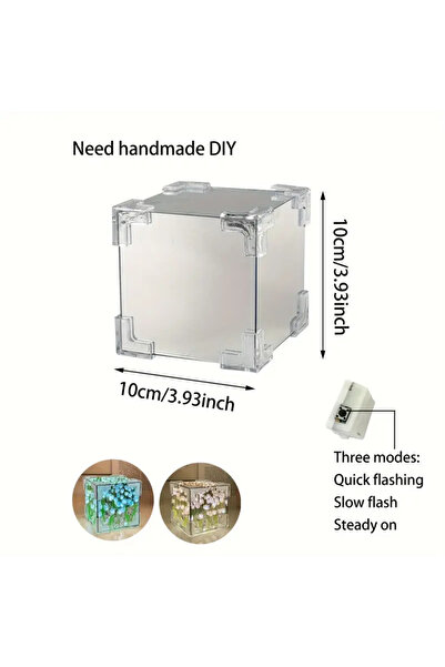 Store El Yapımı Sonsuz Lale Gece Lambası Demonte