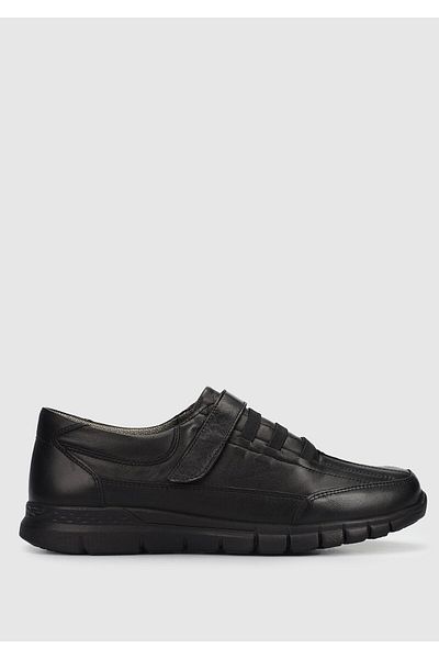 Eclipse Leather Black Women's Shoes