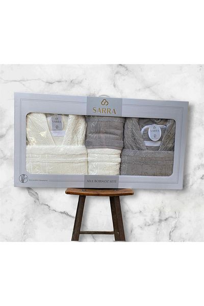 sarra Bamboo Bathrobe Set